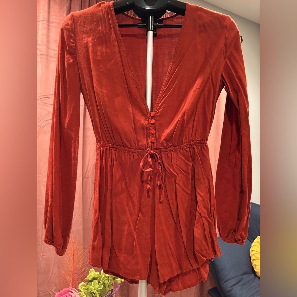 Forever 21 Burnt Orange Romper